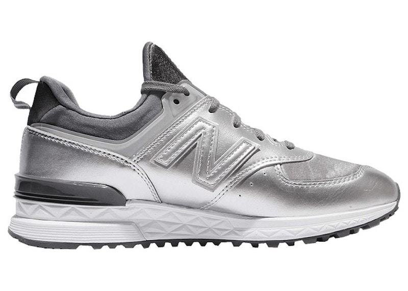 New balance 374 womens hot sale Silver