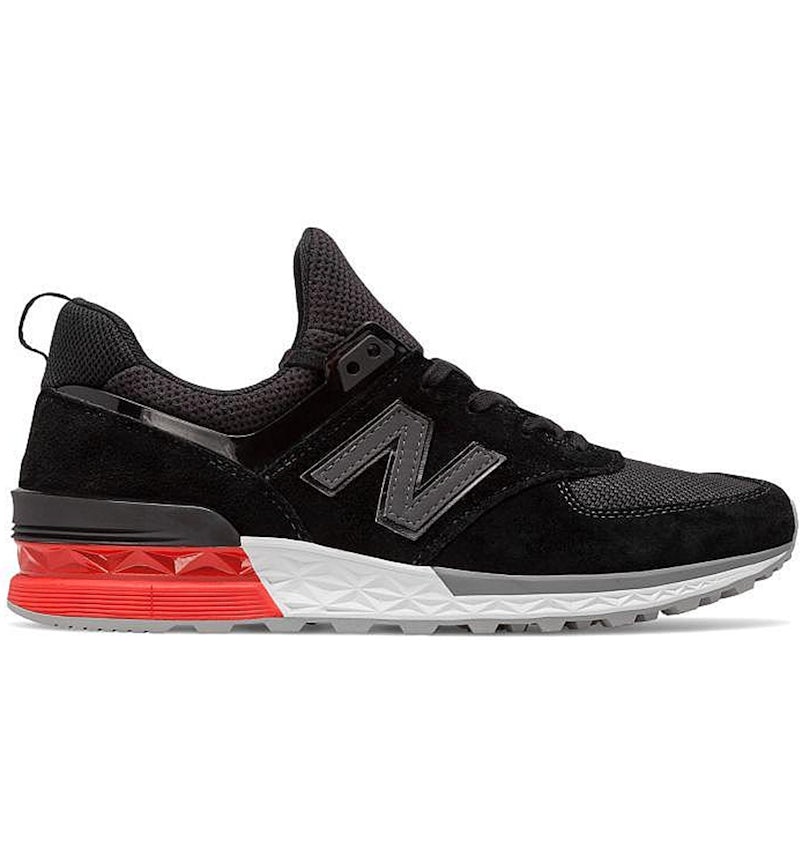 New Balance 574 Sport Black Red Men s Trainers MS574AB GB