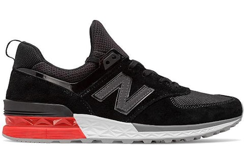 New Balance 574 Sport Noir Rouge Homme Style MS574AB FR