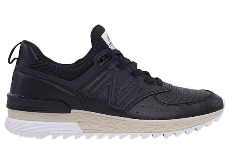 New balance shop black 574 sport