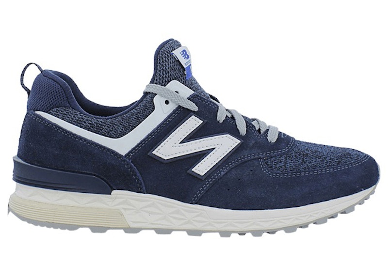 New Balance 574 Sport Navy Blue White