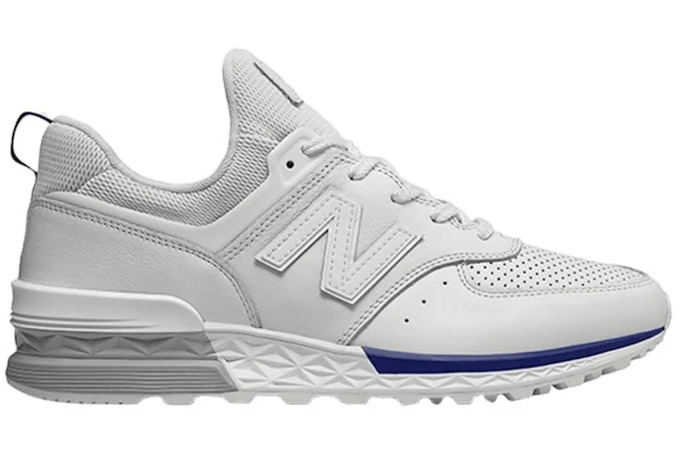 New Balance 574 Sport White Blue Men's - MS574BLW - US