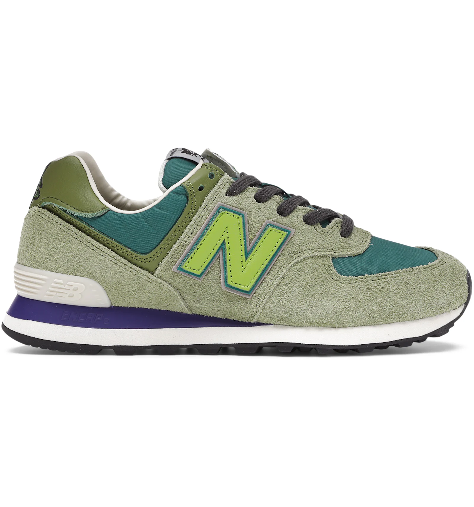 New Balance 574 Stray Rats Green Men's - ML574RAU - US