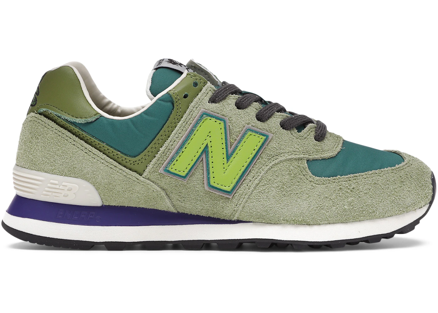 New Balance 574 Stray Rats Green Men's - ML574RAU - US