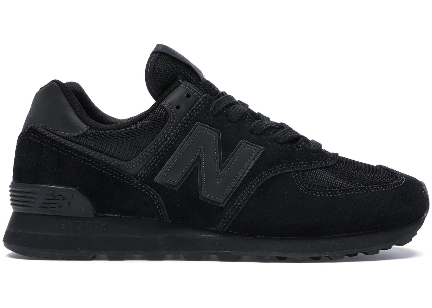 Mens black new balance 574 Clearance