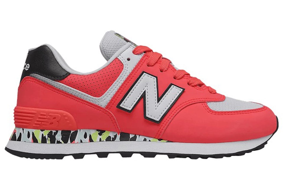 New balance 574 vivid coral Clearance