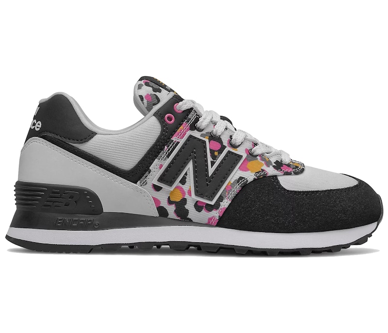 New balance best sale 574 black pink