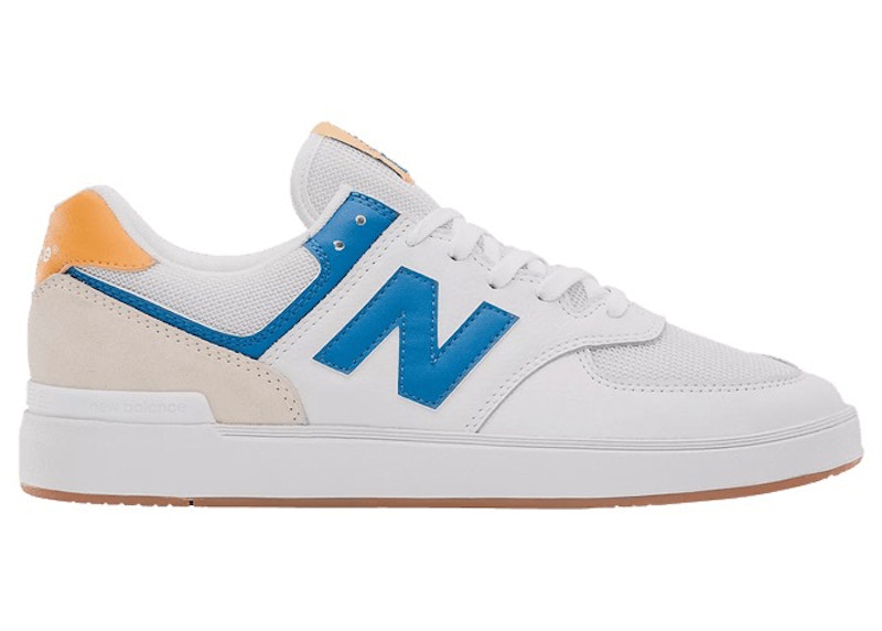 New balance all hot sale coasts 574 white