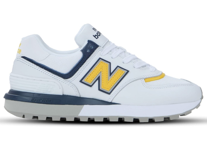 Blue and yellow new balance clearance 574