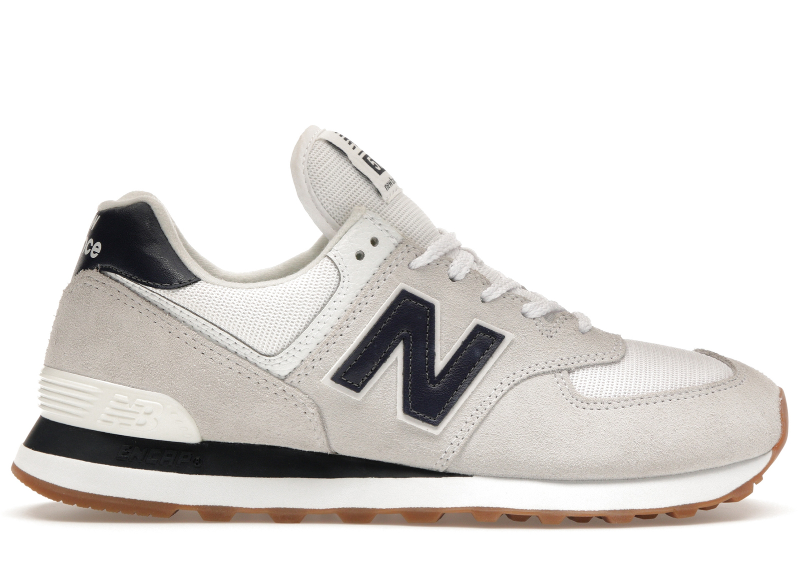 New Balance 574 White Navy Gum Men's - ML574TF2 - US