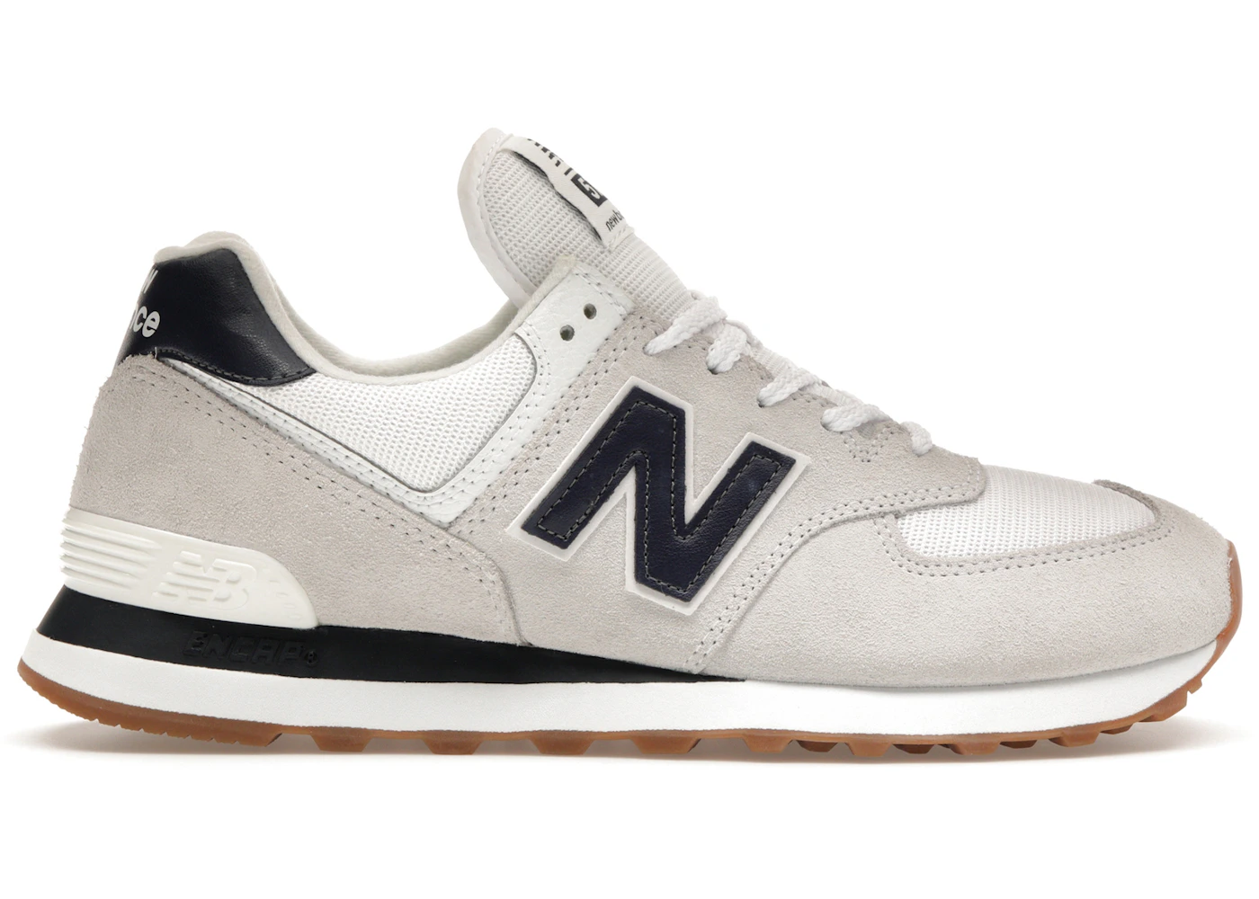 New Balance 574 White Navy Gum New Balance 574 White Navy Gum