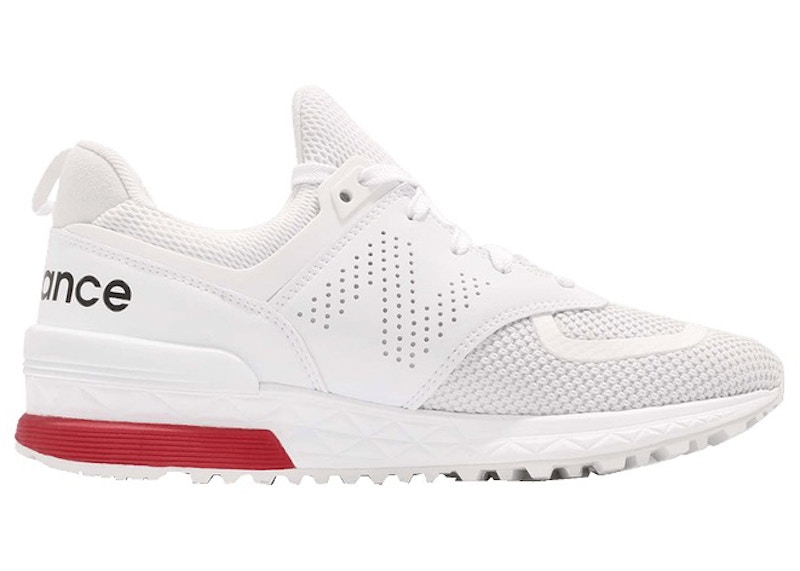 New Balance 574 White Red