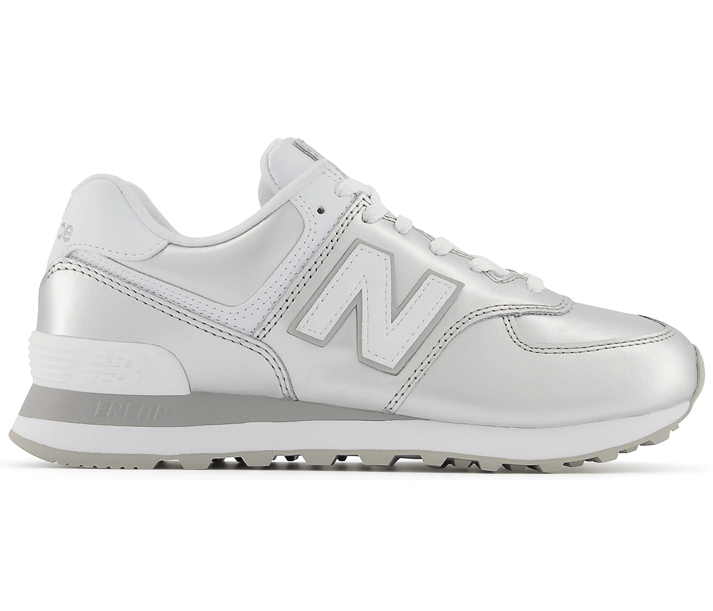 New balance wl574 womens hot sale Silver