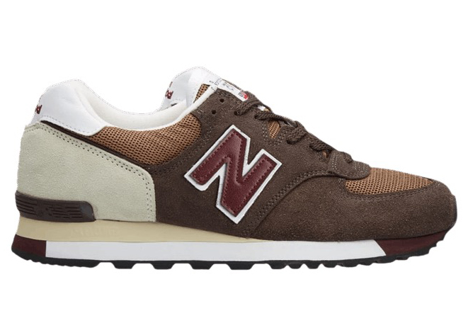New Balance 575 Made In England Brown Burgundy Men's - M575BB - US