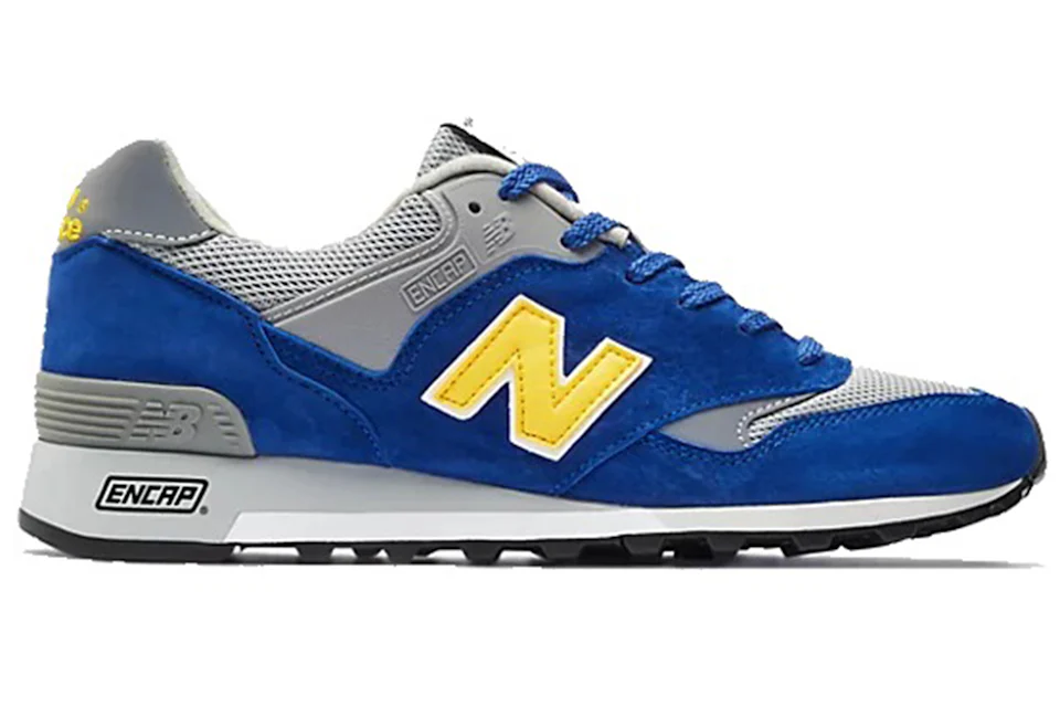 New balance blue and yellow shoes Clearance