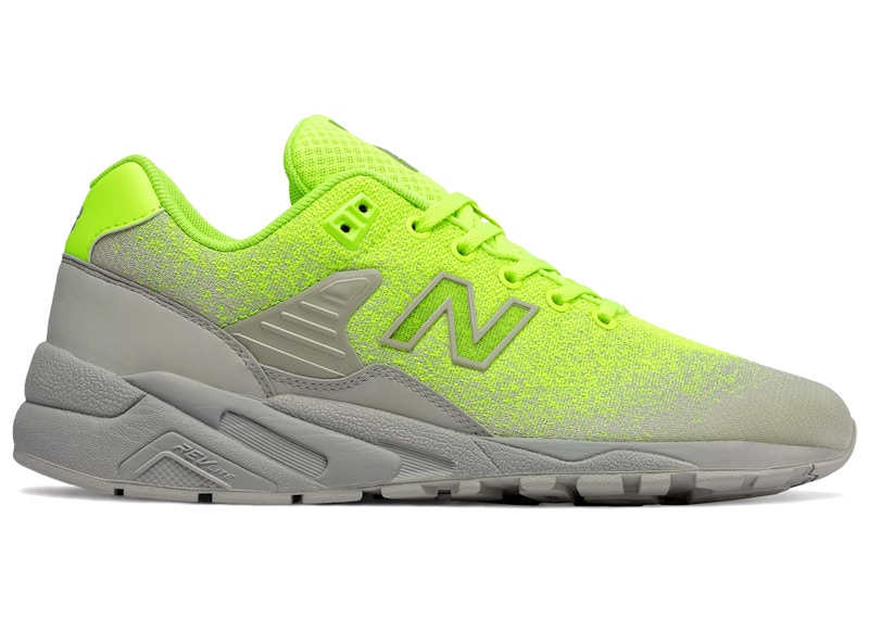 New Balance 580 Re-Engineered Fluorescent Green Grey