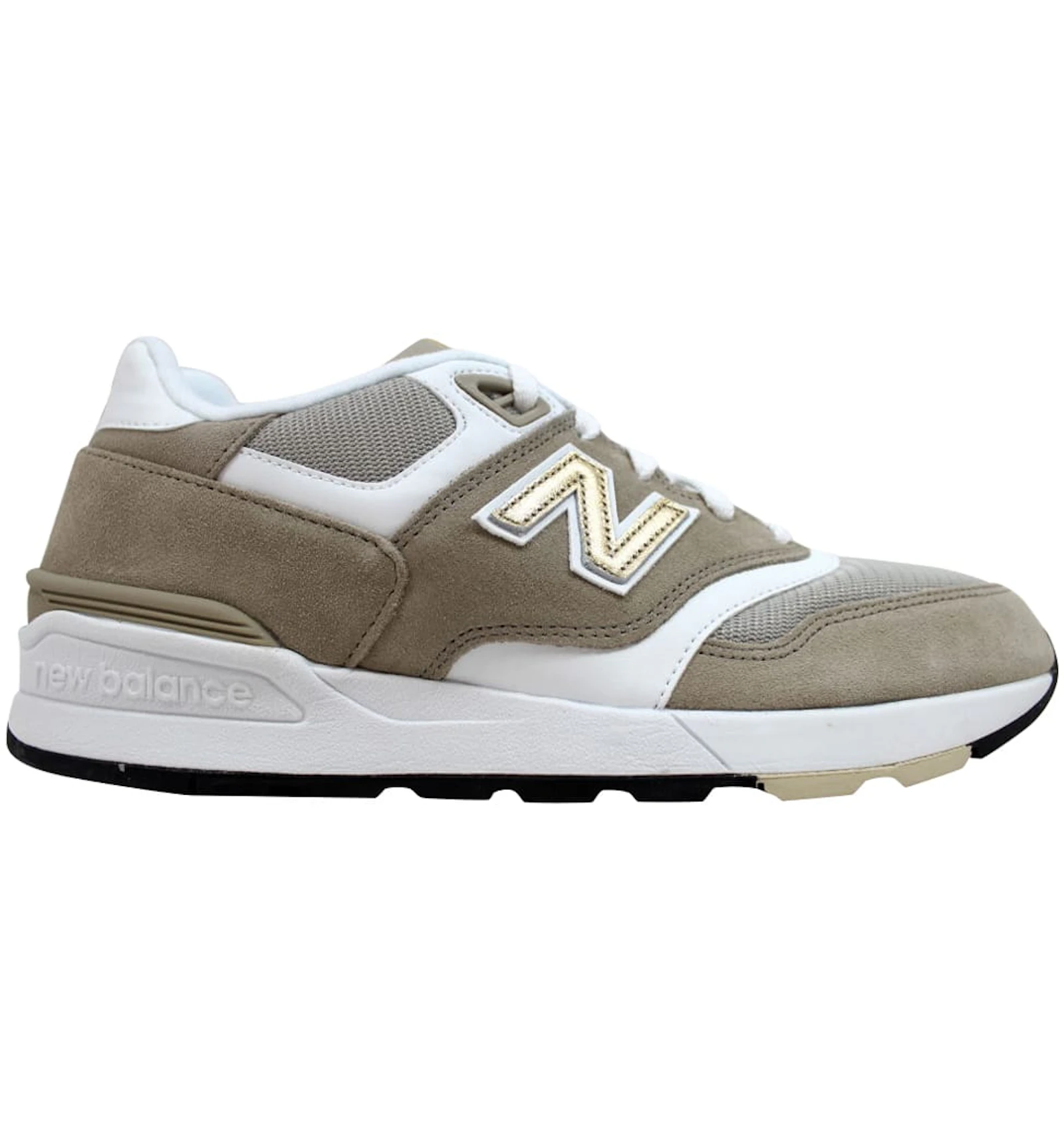 New Balance 597 Classic Khaki White Gold - ML597RSA - US new balance 597
