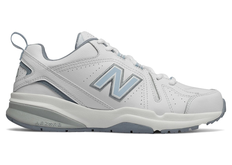 Pre-owned New Balance 608v5 (women's) Sneakers In White/light Blue