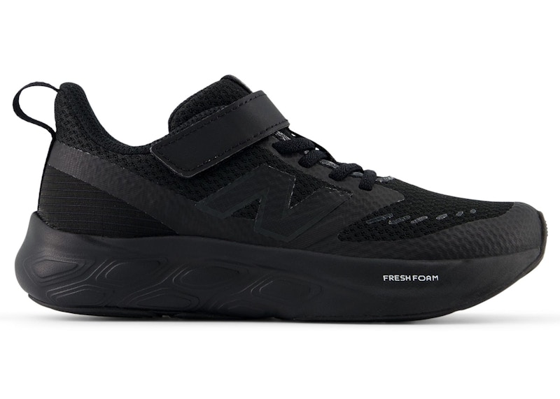 New Balance 625 Hook and Loop Black Phantom (PS) - PT625BB - JP
