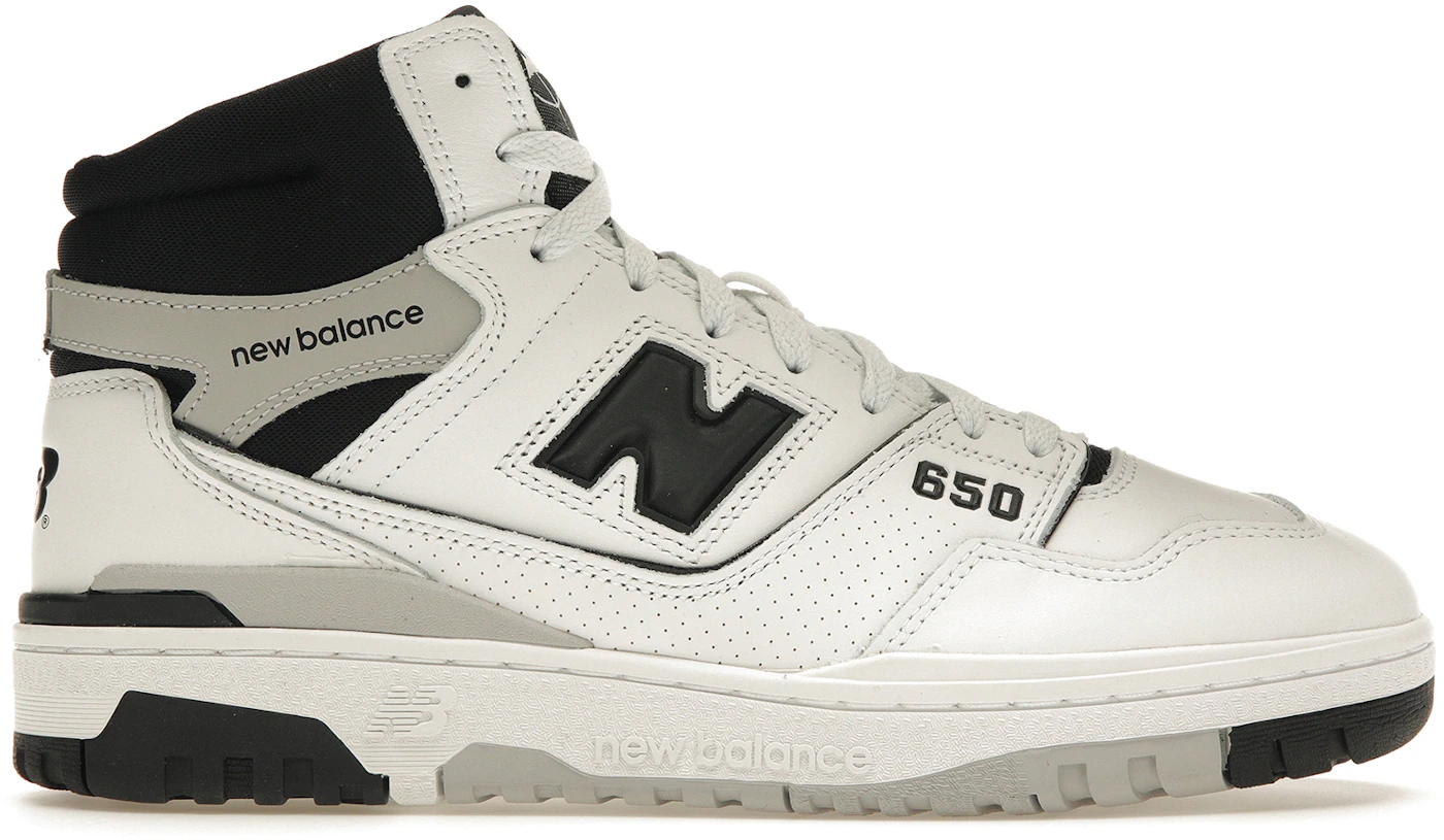 New Balance 650R White Black Grey Men's - BB650RCE - US