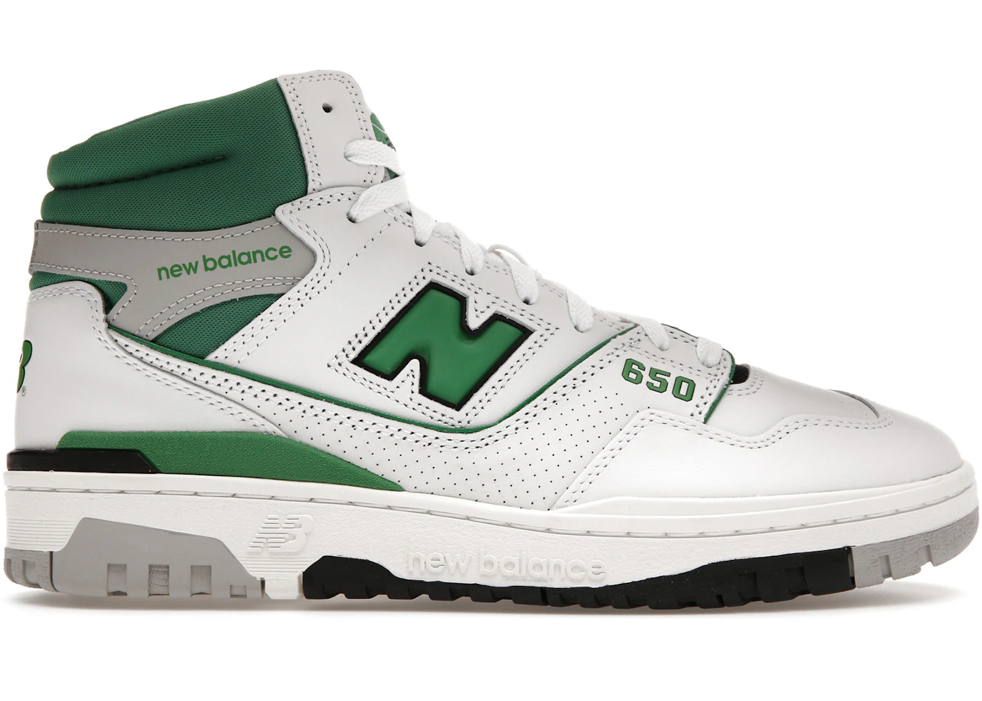 New Balance 650R White Green Men's - BB650RWG - US