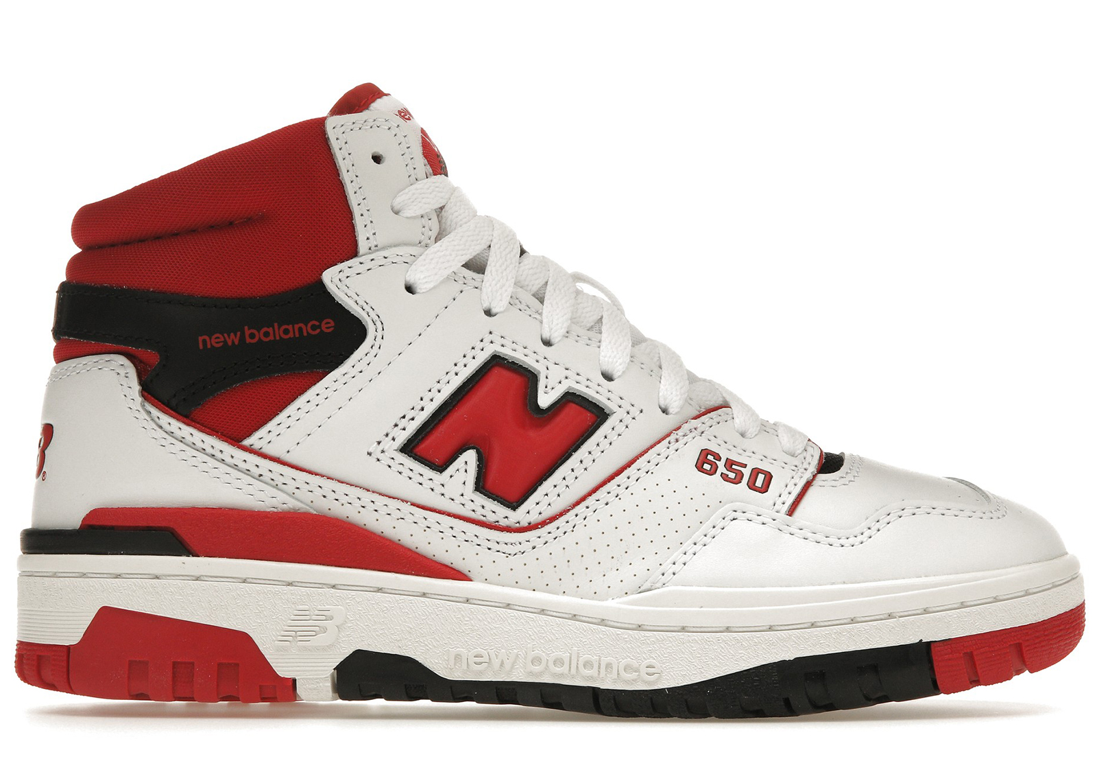 New Balance 650R White Red Men's - BB650RWR - US