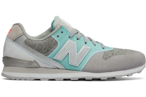 New Balance 696 Re Engineered Grey Blue Women s Trainers WL696NOB GB