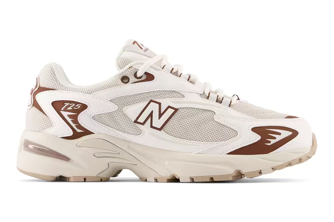 Pre-owned New Balance 725 Beige Brown In Beige/brown/white