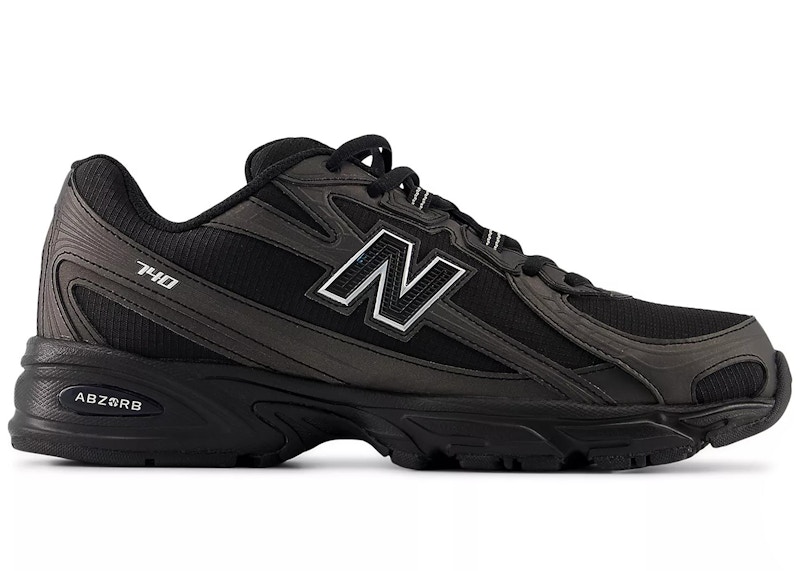 New Balance 740 Black Silver Metallic