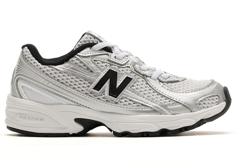 New Balance 740 Bungee Lace Grey Black (PS) - PZ740NW - US