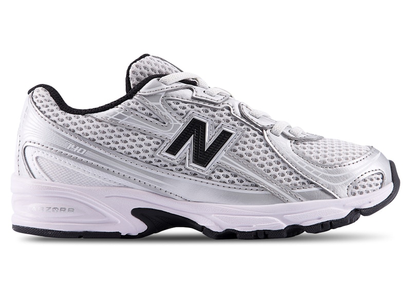 New Balance 740 Bungee Lace Grey Black (PS) - PZ740NW - US