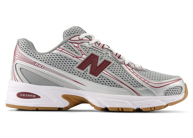 Pre-owned New Balance Men's 740v2 Sneakers In Monarch/wine