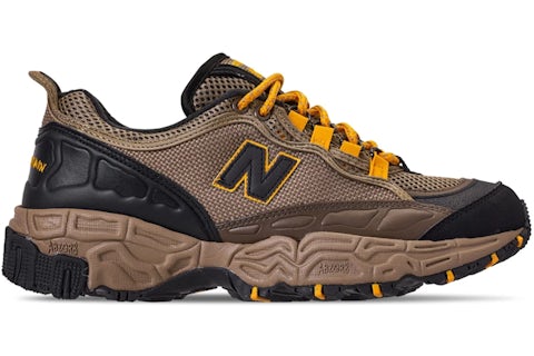 New Balance 801 Brown Yellow Men s Trainers ML801SB GB