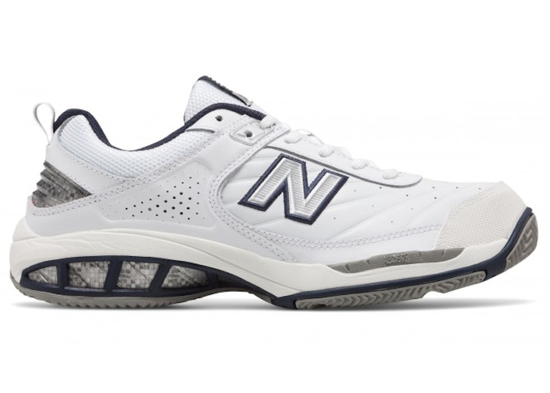 Pre-owned New Balance Men's 806 Sneakers In White/navy Blue