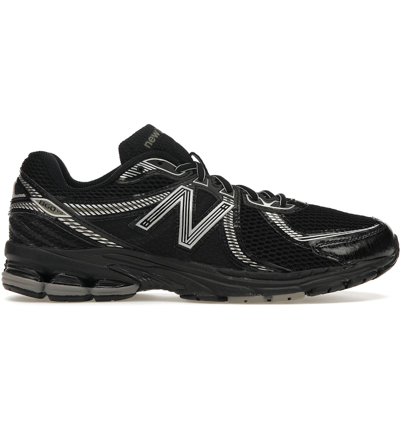 New Balance 860v2 Black Silver Men's ML860XC US - Main Image