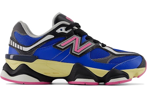 New Balance 9060 Azul Oasis Real Rosa (para escolares) GC9060BP US