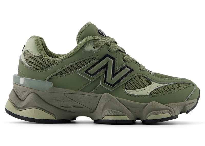 Pre-owned New Balance 9060 Dark Sneakers In Dark Olivine In Green