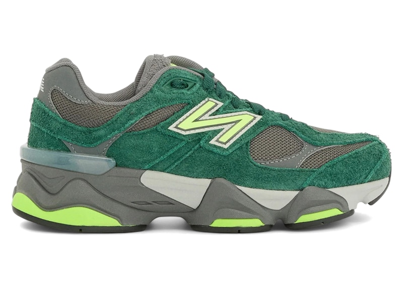 Pre-owned New Balance 9060 Sneakers In Green/grey