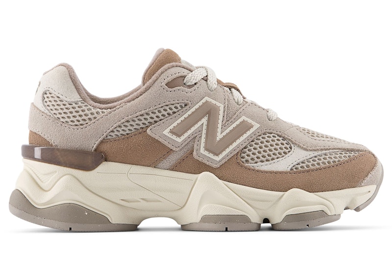 New Balance 9060 Lace Sneakers in Dark Mushroom/Shipyard