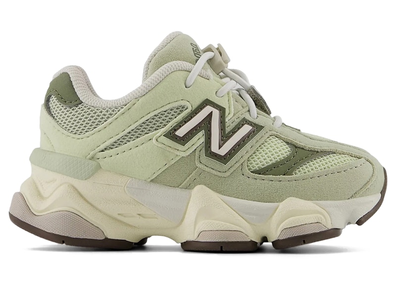 Pre-owned New Balance 9060 Sneakers In Olivine/lichen Green