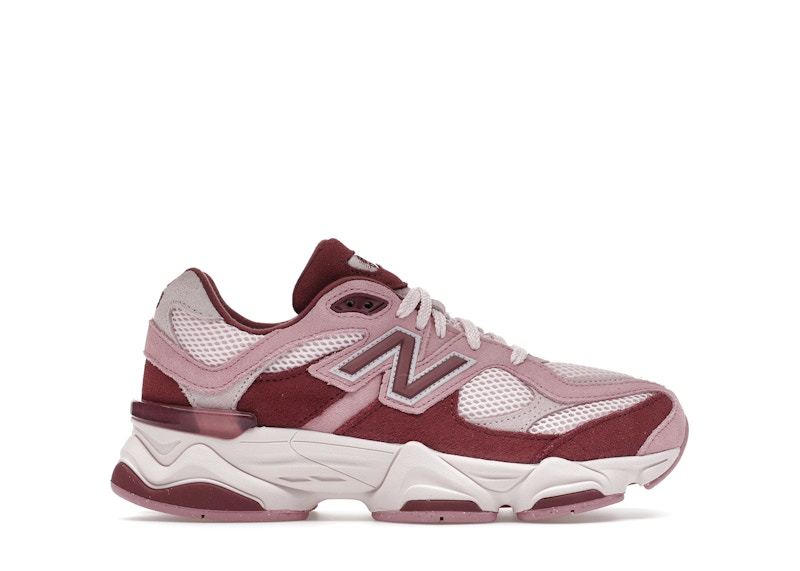 New Balance 9060 Pink Granite Washed Burgundy (GS)