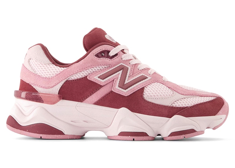 New Balance 9060 Pink Granite Washed Burgundy (GS