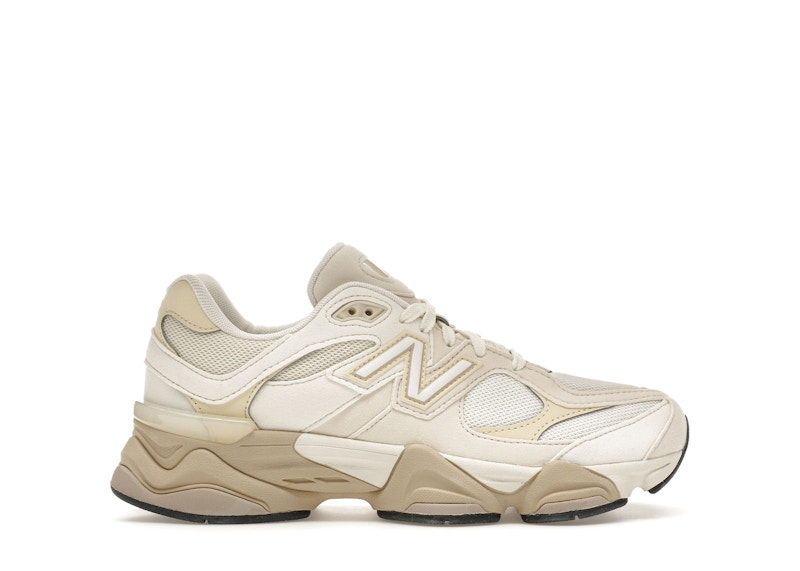Pre-owned New Balance 9060 Sneakers In Sea Salt/linen