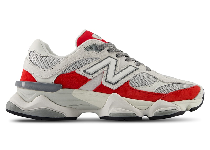 New Balance 9060 White Red - U9060JBE
