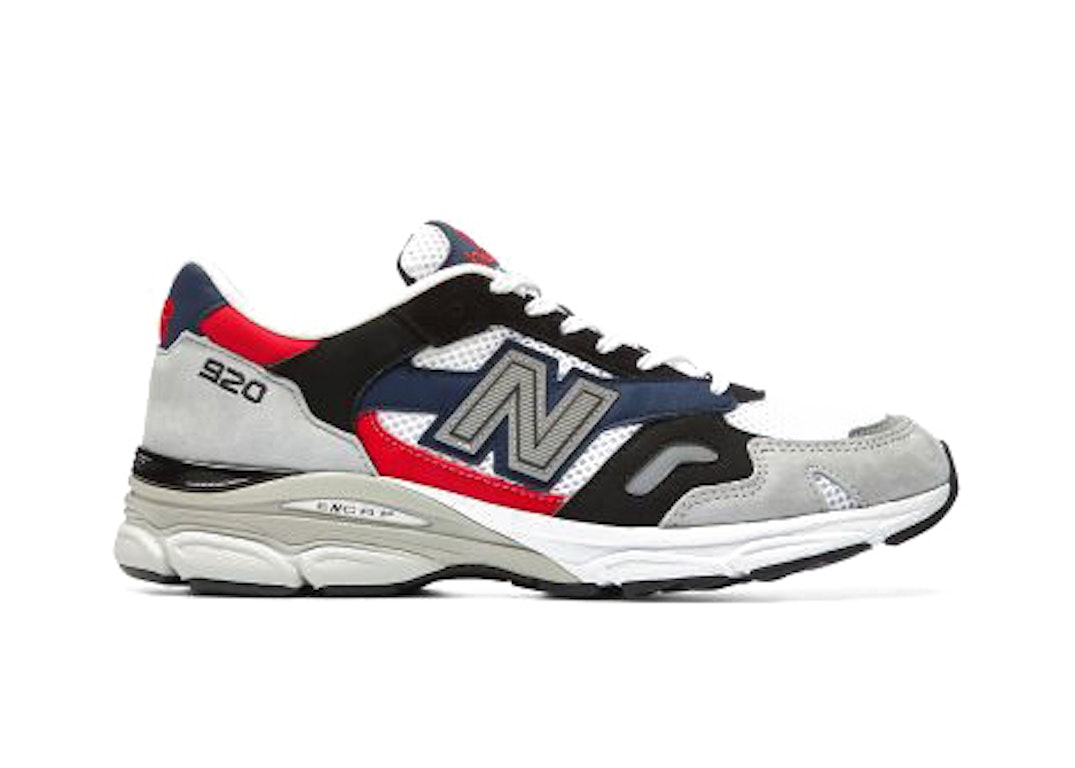 Pre-owned New Balance 920 England In Silver/red/navy
