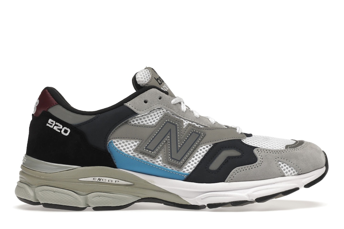 Pre-owned New Balance 920 Grey Blue Black In Grey/blue-black