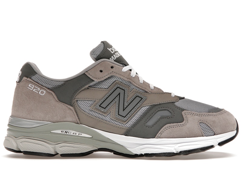 New Balance 920 MiUK Grey White Men's - M920GRY - US