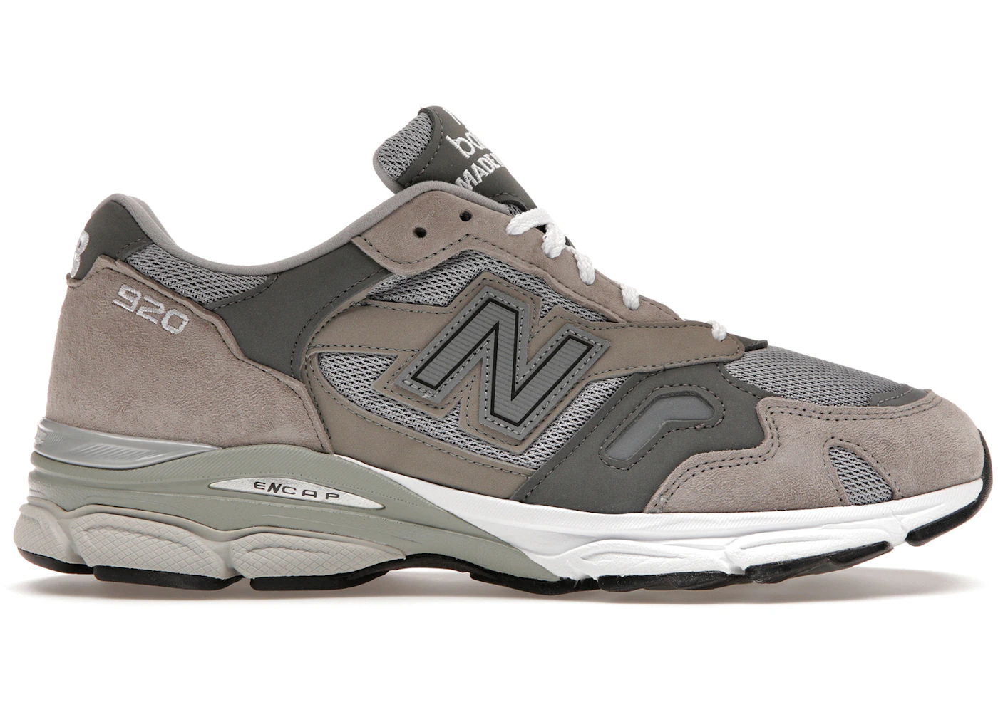 New Balance 920 MiUK Grey White Men's - M920GRY - US