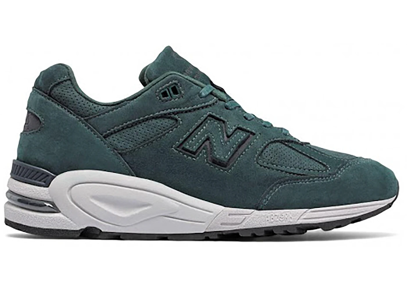 Dark grey new balance top 990