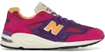 New Balance 990v2 MiUSA Teddy Santis Purple Yellow